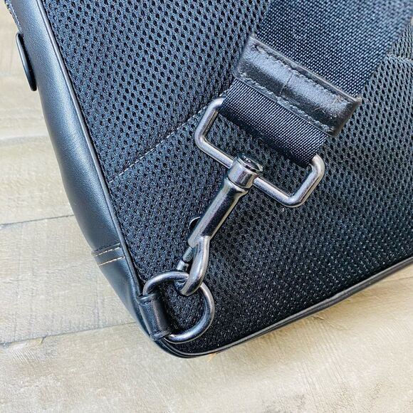 Coach Graham Pack In Blocked Signature Canvas With Varsity Stripe - Picture 8 of 15